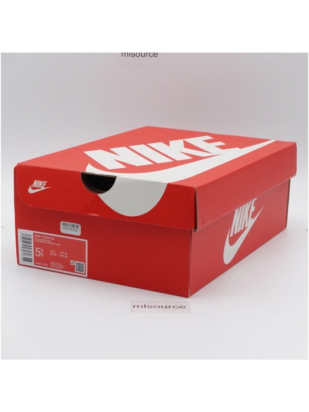 NEW Nike P-6000 Sneakers IH4474-001 Black/Laser Orange